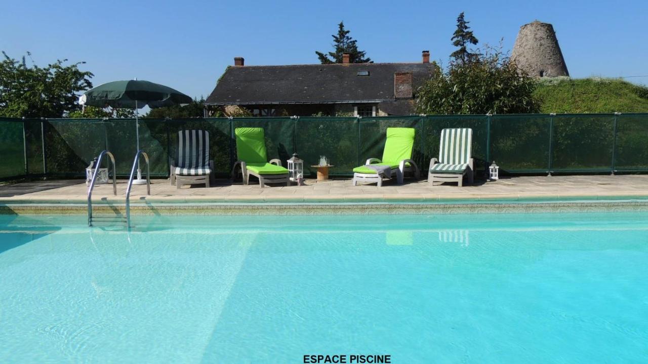 Gite Hyrom 5 Places Moulin De La Placette Faye-d'Anjou Exterior foto